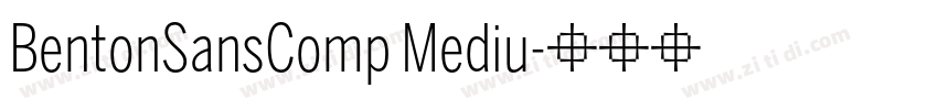BentonSansComp Mediu字体转换 BentonSansComp Mediu字体转换
